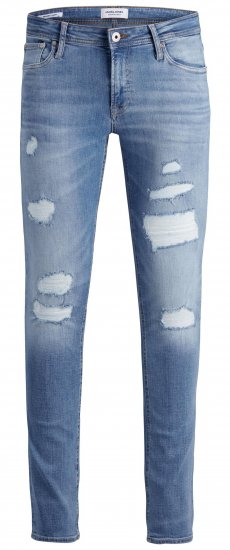 Jack & Jones Liam Jeans Blue Denim - Džinsai ir kelnės - Džinsai ir Kelnės - W40-W70