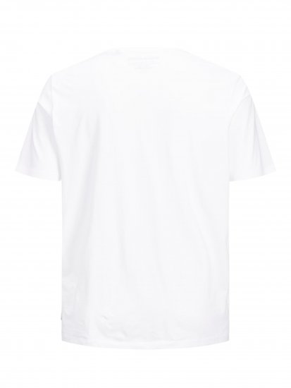 Jack & Jones Organic Basic T-shirt White - Marškinėliai - Marškinėliai - 2XL-14XL