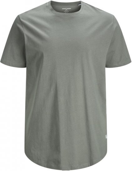 Jack & Jones NOA Crew Neck T-Shirt Grey - Marškinėliai - Marškinėliai - 2XL-14XL