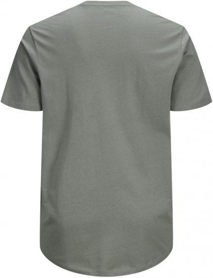 Jack & Jones NOA Crew Neck T-Shirt Grey - Marškinėliai - Marškinėliai - 2XL-14XL