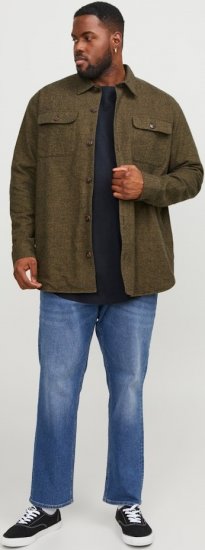 Jack & Jones NOA Crew Neck T-Shirt Navy Blazer - Marškinėliai - Marškinėliai - 2XL-14XL