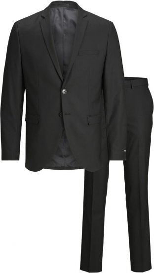 Jack & Jones FRANCO Suit Black - Kostiumai ir švarkai - Didelio dydžio kostiumai ir švarkai