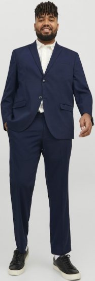 Jack & Jones FRANCO Suit Dark Navy - Kostiumai ir švarkai - Didelio dydžio kostiumai ir švarkai