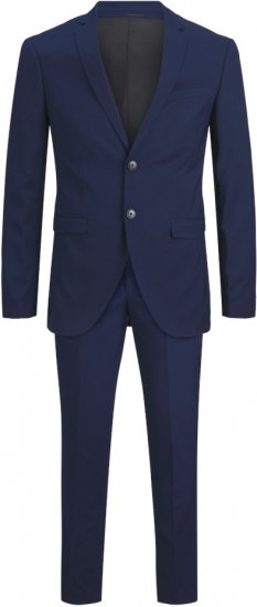 Jack & Jones FRANCO Suit Medieval Blue - Kostiumai ir švarkai - Didelio dydžio kostiumai ir švarkai