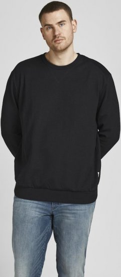 Jack & Jones Basic Sweatshirt Black - Megztiniai ir džemperiai - Megztiniai ir Džemperiai - 2XL-14XL