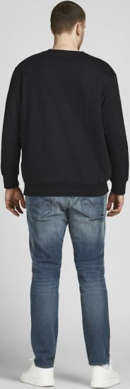 Jack & Jones Basic Sweatshirt Black - Megztiniai ir džemperiai - Megztiniai ir Džemperiai - 2XL-14XL