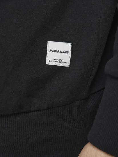 Jack & Jones Basic Sweatshirt Black - Megztiniai ir džemperiai - Megztiniai ir Džemperiai - 2XL-14XL