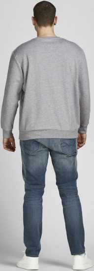 Jack & Jones Basic Sweatshirt Light Grey Melange - Megztiniai ir džemperiai - Megztiniai ir Džemperiai - 2XL-14XL