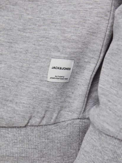 Jack & Jones Basic Sweatshirt Light Grey Melange - Megztiniai ir džemperiai - Megztiniai ir Džemperiai - 2XL-14XL