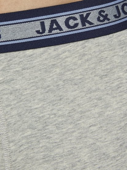 Jack & Jones OLIVER Trunks 5-Pack Dark Grey Melange - Apatinis trikotažas ir plaukimo apranga - Apatinis trikotažas - 2XL-8XL