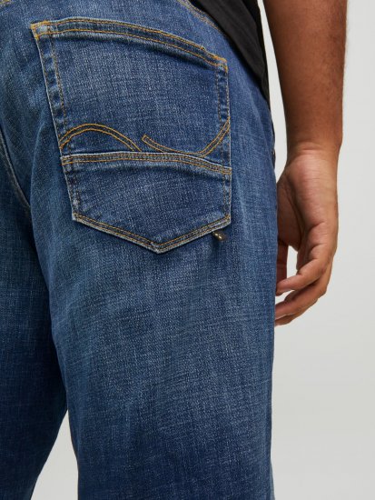 Jack & Jones GLENN FOX GE 348 Jeans Blue Denim - Džinsai ir kelnės - Džinsai ir Kelnės - W40-W70