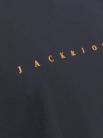 Jack & Jones STAR T-Shirt Dark Navy - Marškinėliai - Marškinėliai - 2XL-14XL