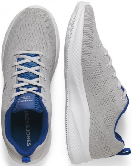 Jack & Jones Croxley Sneakers Grey/Monaco Blue - Vyriški batai 40-52 - 