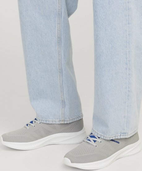 Jack & Jones Croxley Sneakers Grey/Monaco Blue - Vyriški batai 40-52 - 