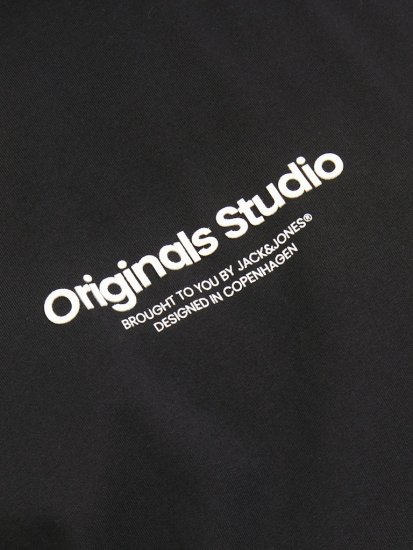 Jack & Jones ESTERBRO T-Shirt Black - Marškinėliai - Marškinėliai - 2XL-14XL