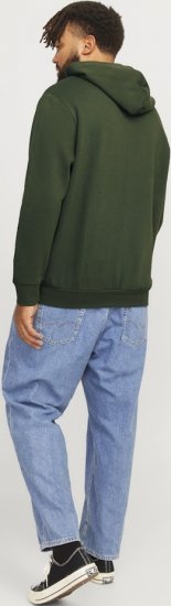 Jack & Jones 2 COL LOGO Hoodie Kombu Green - Megztiniai ir džemperiai - Megztiniai ir Džemperiai - 2XL-14XL