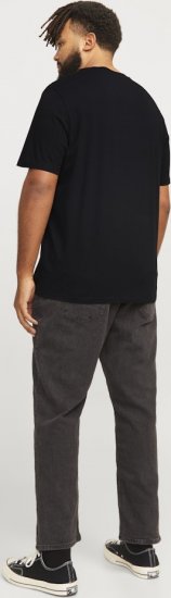 Jack & Jones LEGACY BLOCKING T-Shirt Black - Marškinėliai - Marškinėliai - 2XL-14XL