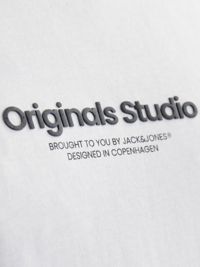 Jack & Jones ESTERBRO T-Shirt Bright White - Marškinėliai - Marškinėliai - 2XL-14XL