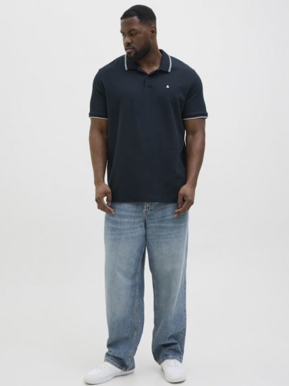 Jack & Jones AUSTIN PLAY Polo Dark Blue - Polo marškinėliai - Polo marškinėliai - 2XL-8XL