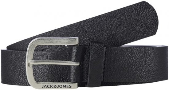 Jack & Jones HARRY Belt Black - Diržai - Didelių dydžių diržai - W40-W70/2XL-8XL