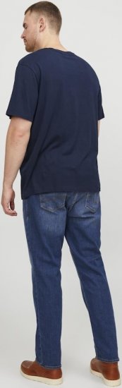 Jack & Jones CORP Logo T-Shirt Navy Blazer - Marškinėliai - Marškinėliai - 2XL-14XL