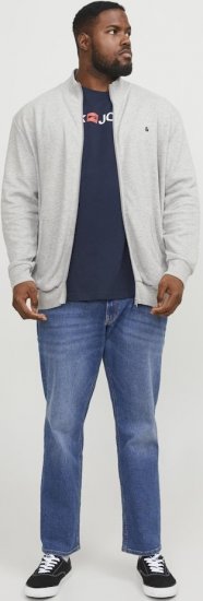 Jack & Jones Corp Logo Crew Neck T-Shirt Navy Blazer - Marškinėliai - Marškinėliai - 2XL-14XL