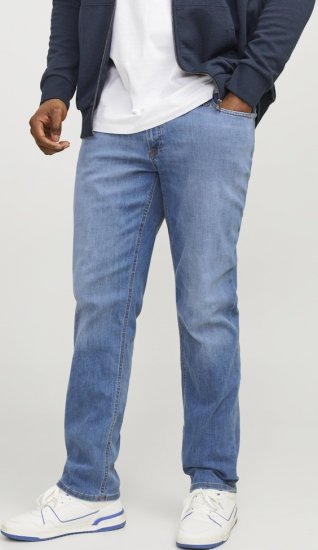 Jack & Jones GLENN ORIGINAL AM 815 Jeans Blue Denim - Džinsai ir kelnės - Džinsai ir Kelnės - W40-W70