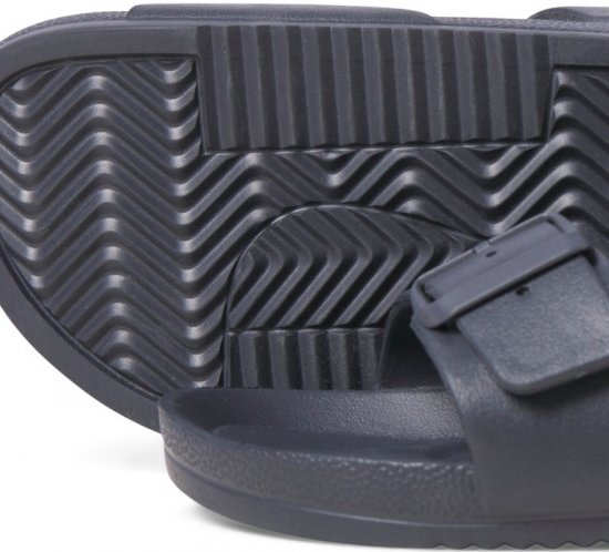 Jack & Jones Croxton Moulded Sandals Black - Vyriški batai 40-52 - 