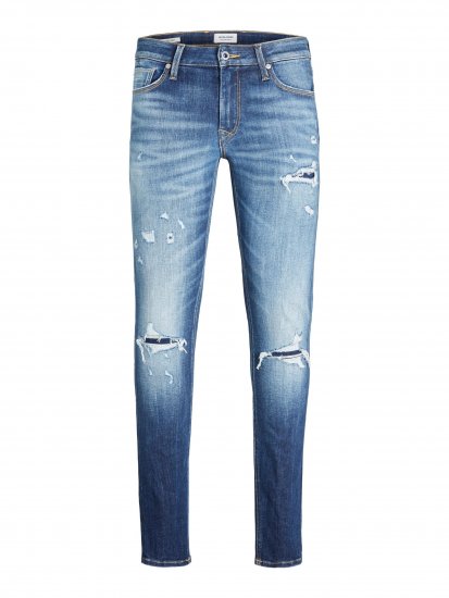 Jack & Jones JJIGLENN JJSEAL Blue Denim Jeans - Džinsai ir kelnės - Džinsai ir Kelnės - W40-W70