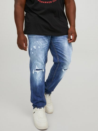 Jack & Jones JJIGLENN JJSEAL Blue Denim Jeans - Džinsai ir kelnės - Džinsai ir Kelnės - W40-W70