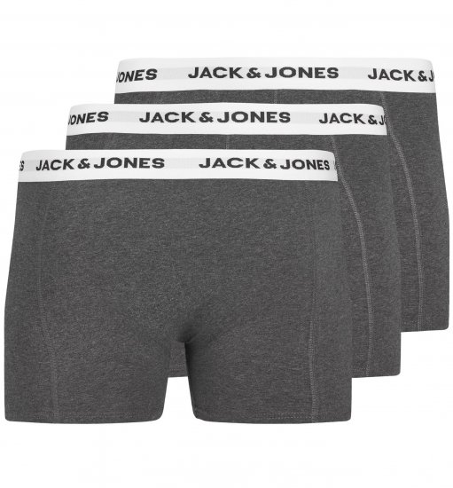 Jack & Jones JACBASIC Boxers 3-pack Grey - Apatinis trikotažas ir Plaukimo apranga - Apatinis trikotažas - 2XL-8XL