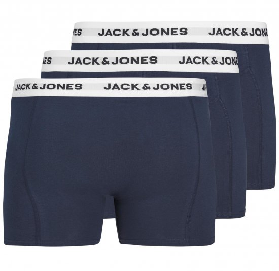 Jack & Jones JACBASIC Boxers 3-pack Navy - Apatinis trikotažas ir plaukimo apranga - Apatinis trikotažas - 2XL-8XL