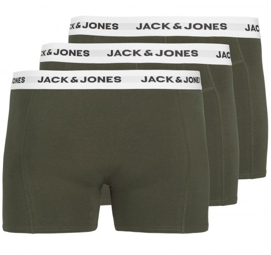 Jack & Jones JACBASIC Boxers 3-pack Green - Apatinis trikotažas ir plaukimo apranga - Apatinis trikotažas - 2XL-8XL