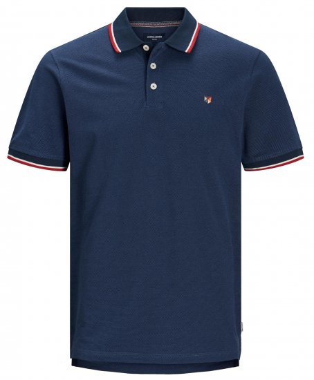 Jack & Jones JPRWINBLU Poloshirt Navy Blazer - Polo marškinėliai - Polo marškinėliai - 2XL-8XL