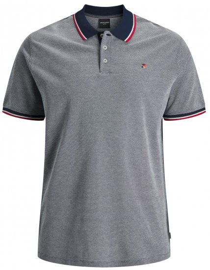 Jack & Jones JPRWINBLU Poloshirt Mood Indigo - Polo marškinėliai - Polo marškinėliai - 2XL-8XL