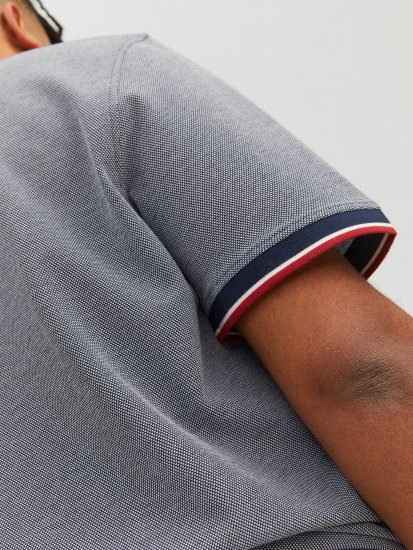 Jack & Jones JPRWINBLU Poloshirt Mood Indigo - Polo marškinėliai - Polo marškinėliai - 2XL-8XL