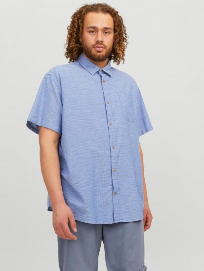 Jack & Jones JORABEL Casual Shirt Ensign Blue - Marškiniai - Marškiniai - 2XL-8XL