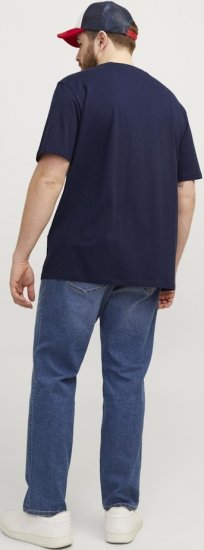 Jack & Jones PAULOS T-Shirt Navy Blazer - Marškinėliai - Marškinėliai - 2XL-14XL