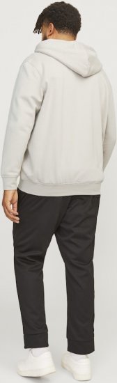 Jack & Jones ESTERBRO Zip Hoodie Light Grey - Megztiniai ir džemperiai - Megztiniai ir Džemperiai - 2XL-14XL