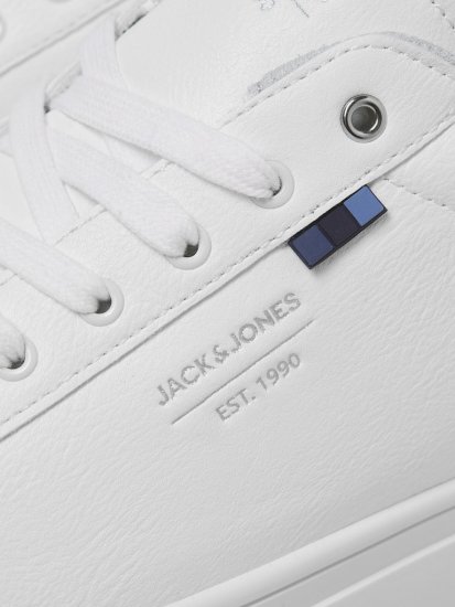 Jack & Jones Bale Sneakers Bright White - Vyriški batai 40-52 - 