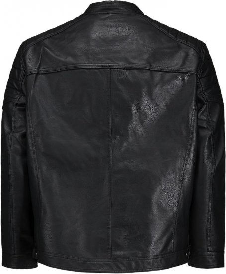 Jack & Jones ROCKY Jacket Black - Didelės vyriškos striukės - Didelės vyriškos striukės