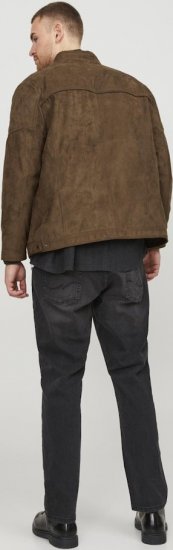 Jack & Jones ROCKY Jacket Brown - Didelės vyriškos striukės - Didelės vyriškos striukės