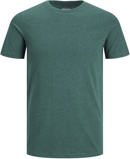 Jack & Jones ORGANIC T-Shirt Green/Melange - Marškinėliai - Marškinėliai - 2XL-14XL