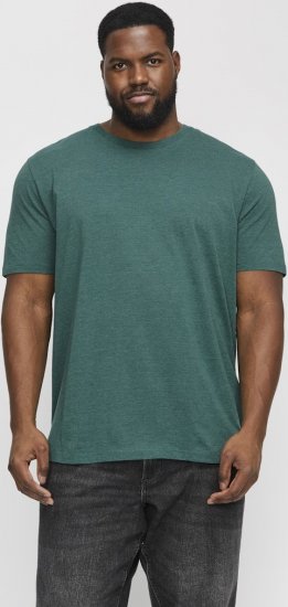 Jack & Jones ORGANIC T-Shirt Green/Melange - Marškinėliai - Marškinėliai - 2XL-14XL