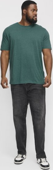 Jack & Jones ORGANIC T-Shirt Green/Melange - Marškinėliai - Marškinėliai - 2XL-14XL
