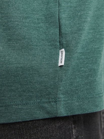 Jack & Jones ORGANIC T-Shirt Green/Melange - Marškinėliai - Marškinėliai - 2XL-14XL