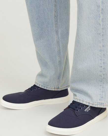 Jack & Jone Mission Canvas Sneakers Navy Blazer - Vyriški batai 40-52 - 