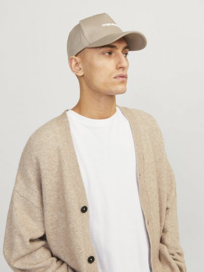 Jack & Jones Vesterbro Baseball Cap Fields Of Rye - Aksesuarai - 