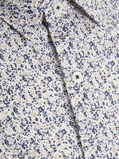 Jack & Jones JPRBLANORDIC LS Shirt White - Marškiniai - Marškiniai - 2XL-8XL