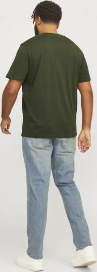 Jack & Jones JJELOGO O-Neck T-Shirt Kombu Green - Marškinėliai - Marškinėliai - 2XL-14XL